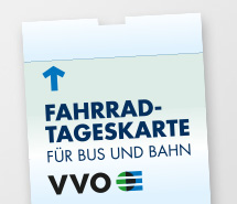 Das passende Ticket für das Rad - die Fahrradtageskarte