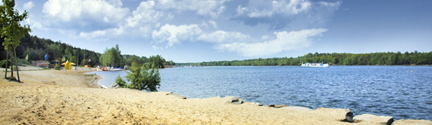 Lužická jezera – jezero Knappensee