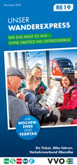 Titel Broschüre Mit Bus & Bahn unterwegs - Wintersport