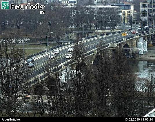 Blick auf Dresden