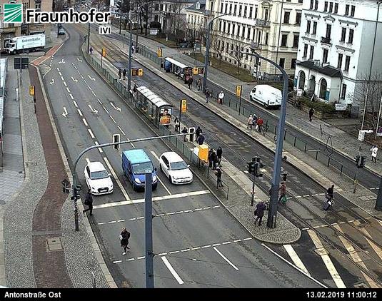 Blick auf Dresden