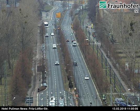 Blick auf Dresden
