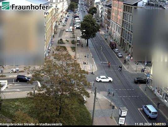 Koenigsbruecker Street Traffic Cam