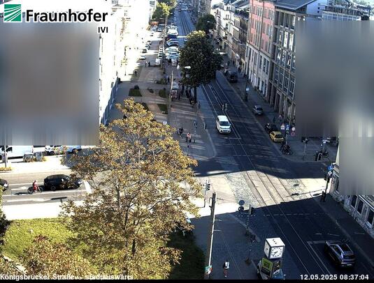 Koenigsbruecker Street Traffic Cam