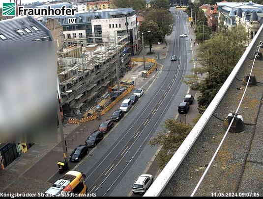 Koenigsbruecker Street Traffic Cam 2