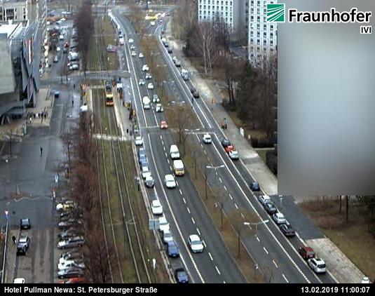 Blick auf Dresden