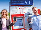 Handy hoch! Ich schließe.